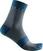 Cycling Socks Castelli Velocissima 12 W Light Steel Blue/Moonlit Ocean S/M Cycling Socks