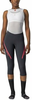 Cycling Short and pants Castelli Velocissima 3 W Dark Gray/Brilliant Pink XL Cycling Short and pants - 1