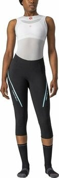 Biciklističke hlače i kratke hlače Castelli Velocissima 3 W Black/Skylight L Biciklističke hlače i kratke hlače - 1