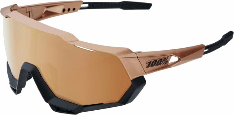 Cyklistické okuliare 100% Speedtrap Matte Copper Chromium/Black/HiPER Copper Cyklistické okuliare