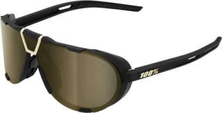 Okulary rowerowe 100% Westcraft Soft Tact Black/Soft Gold Mirror Okulary rowerowe