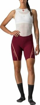 Calções e calças de ciclismo Castelli Velocissima 3 W Bordeaux/Blush S Calções e calças de ciclismo - 1