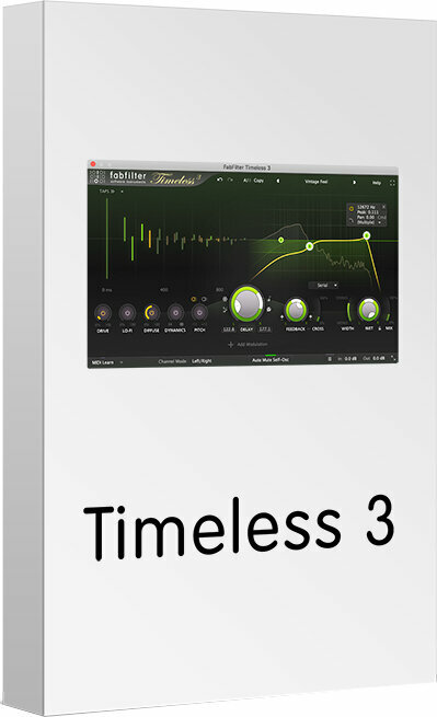 Logiciel de studio Plugins d'effets FabFilter Timeless 3 (Produit numérique)