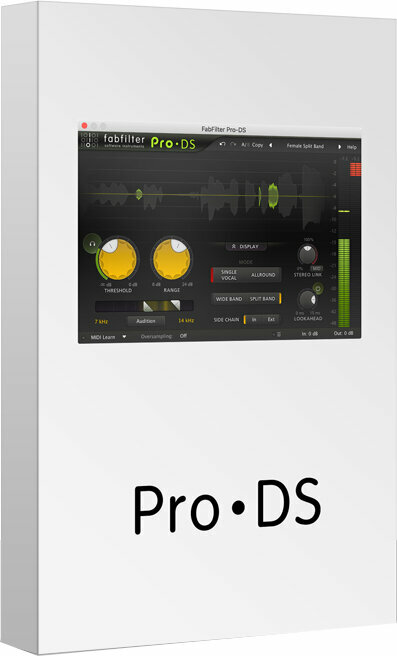 Tonstudio-Software Plug-In Effekt FabFilter Pro-DS (Digitales Produkt)