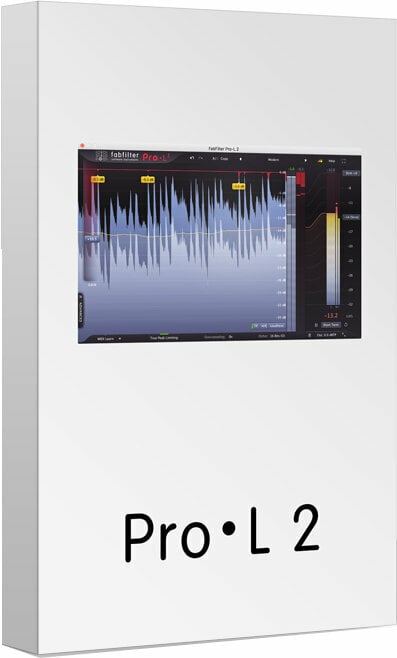 Studio software plug-in effect FabFilter Pro-L 2 (Digitaal product)