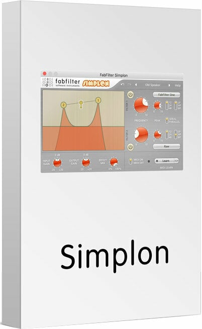 Logiciel de studio Plugins d'effets FabFilter Simplon (Produit numérique)