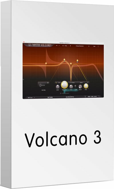 Студио софтуер Plug-In ефект FabFilter Volcano 3 (Дигитален продукт)