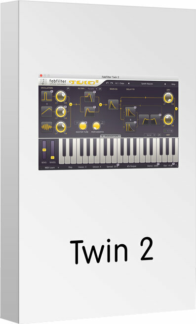 Studiový softwarový Plug-In efekt FabFilter Twin 2 (Digitální produkt)