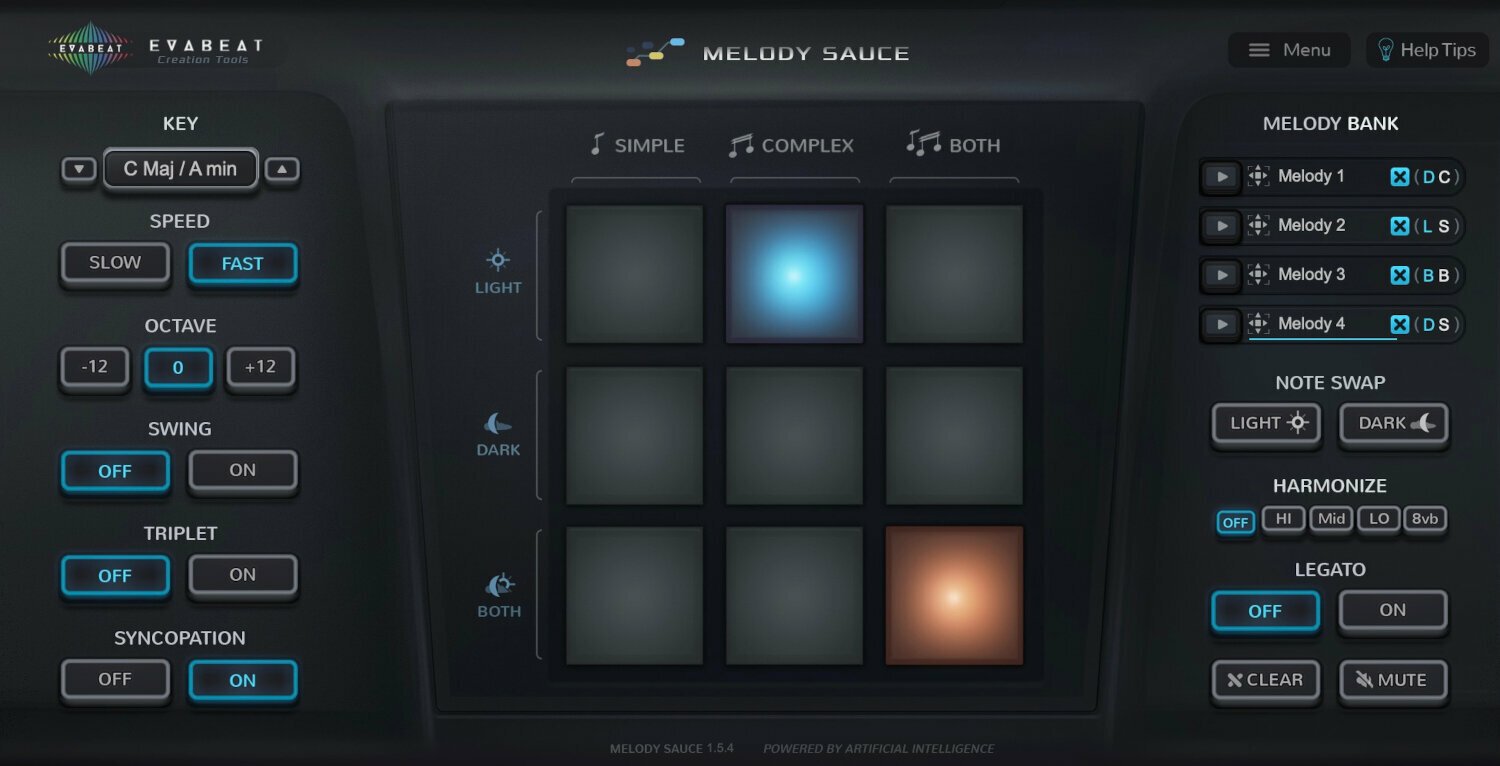 Софтуер за студио VST Instrument Evabeat Melody Sauce 2 (Дигитален продукт)