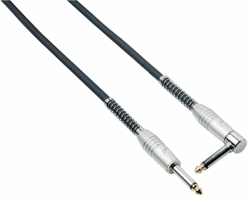 Propojovací kabel, Patch kabel Bespeco IRO100APBK Černá 1 m Rovný - Lomený