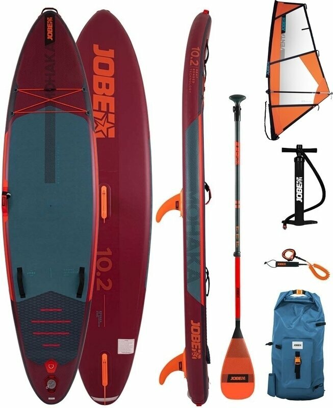 Jobe Aero Mohaka Windsup Package 10'2'' (310 cm) Paddleboard, Placa SUP