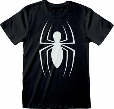 T-Shirt Spiderman T-Shirt Classic Logo Black S - 1
