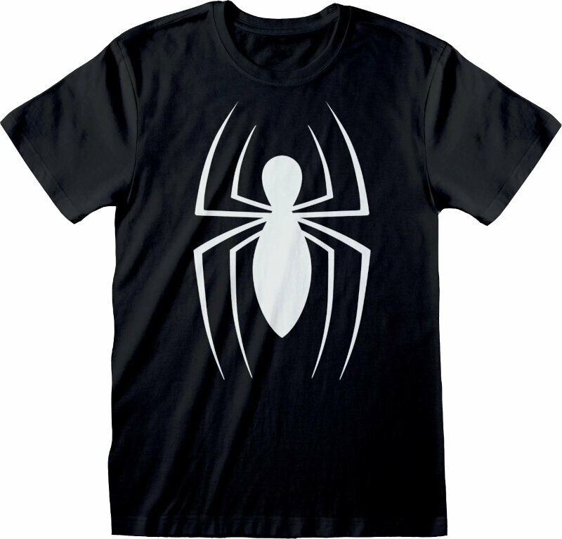 Camiseta de manga corta Spiderman Camiseta de manga corta Classic Logo Black L