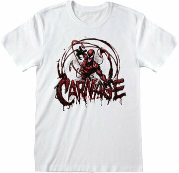 T-shirt Spiderman T-shirt Carnage JH White M - 1