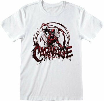 T-Shirt Spiderman Carnage White XL T-Shirt - 1