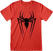 Tričko Spiderman Black Spider Symbol Red 2XL Tričko