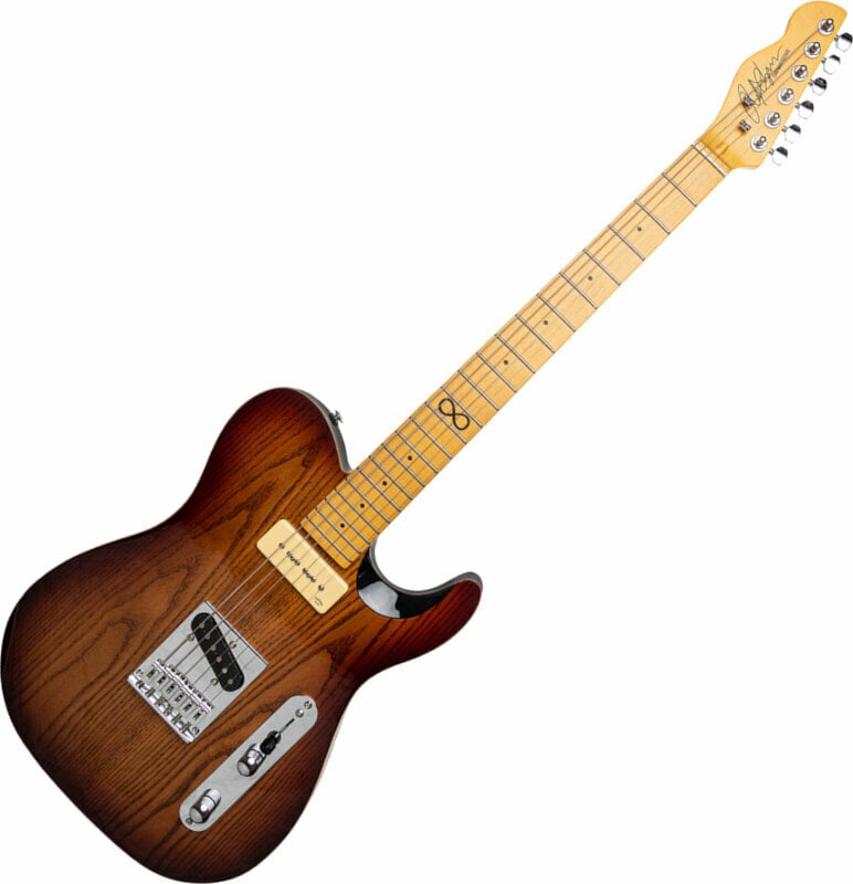 Elektrische gitaar Chapman Guitars ML3 Traditional Tobacco Ash