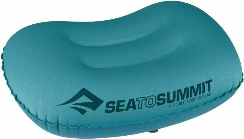Tapete, almofada Sea To Summit Aeros Ultralight Regular Aqua Travesseiro