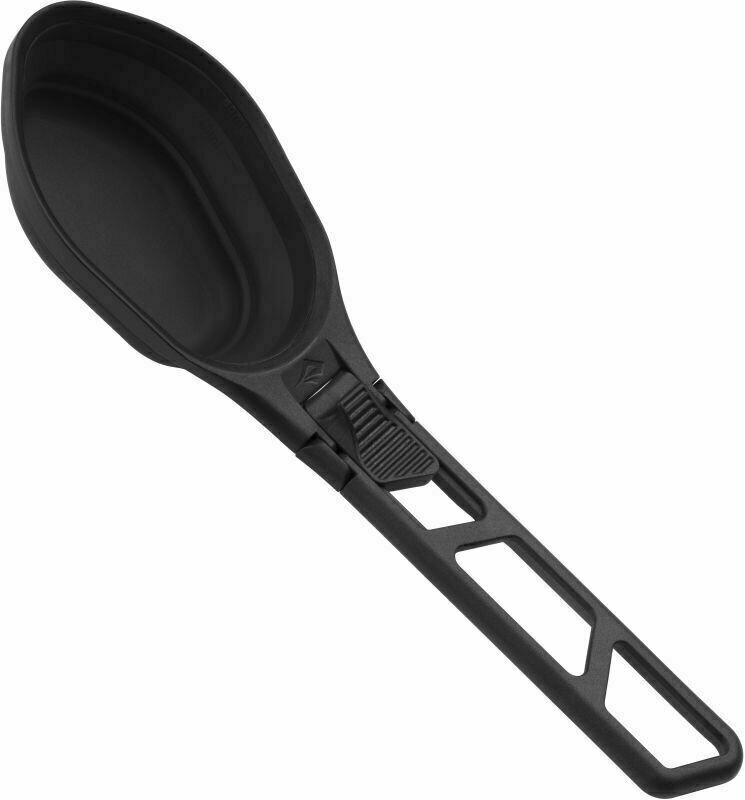 Cutlery Sea To Summit Camp Kitchen Folding Serving Spoon Black Cutlery