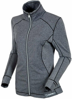 Jacket Sunice Womens Elena Ultralight Stretch Thermal Layers Jacket Charcoal Melange M - 1
