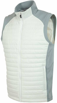Gilet Sunice Mens Hamilton Thermal Hybrid Vest Pure White/Magnesium XL - 1