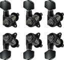 Schaller M6 135 Black Chrome Guitar Tuning Machines