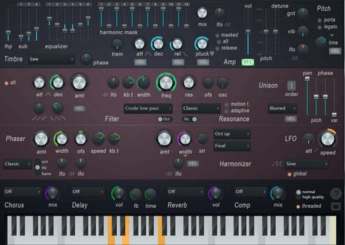 VST Instrument Image Line Harmless (Produit numérique) - 1