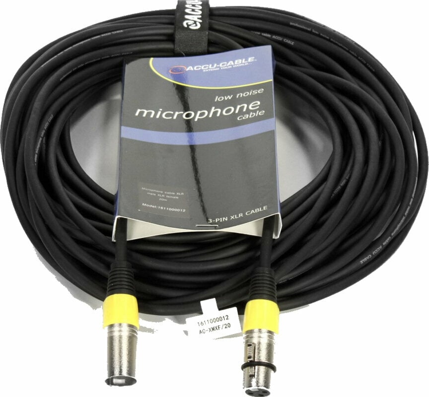 Microphone Cable ADJ AC-XMXF/20 20 m