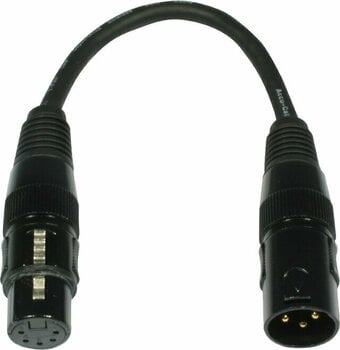 Kabel za DMX svjetlo ADJ AC-DMXT/3M5F 3pin male/5pin female - 1