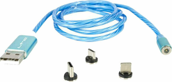USB kábel LTC Audio Magic-Cable-BL Kék 1 m USB kábel - 1