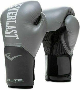 Boxing and MMA gloves Everlast Pro Style Elite Gloves Grey 12 oz Boxing and MMA gloves - 1