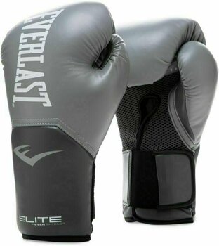 Guantes de boxeo y MMA Everlast Pro Style Elite Gloves Grey 14 oz - 1