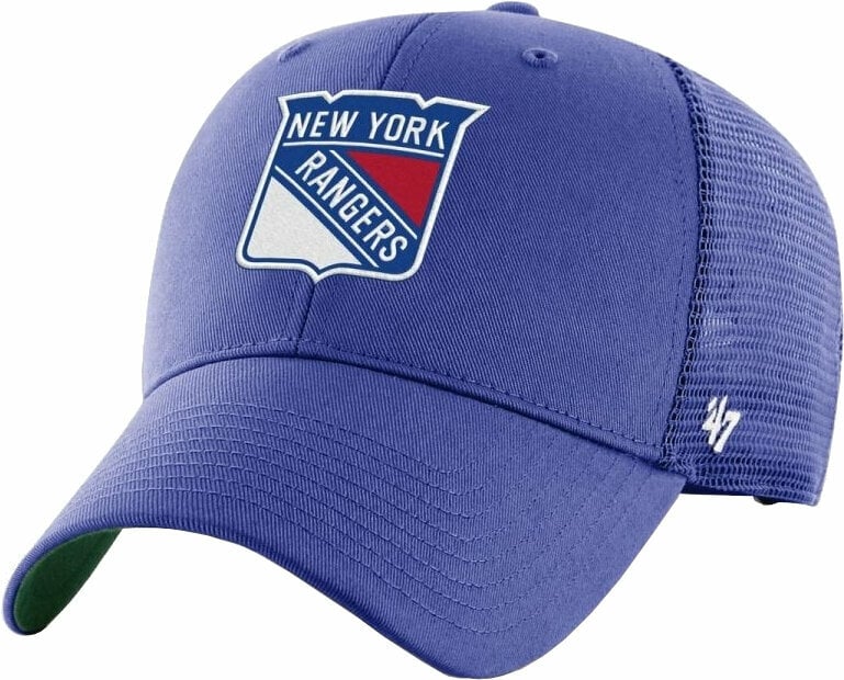 Hokejska kapa s vizorom New York Rangers NHL MVP Branson Royal Blue Hokejska kapa s vizorom