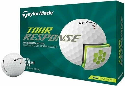 Nova loptica za golf TaylorMade Tour Response Golf Balls White 2022 - 1