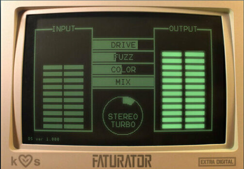 Software Plug-In FX-processor Kilohearts Faturator (Digitalt produkt) - 1