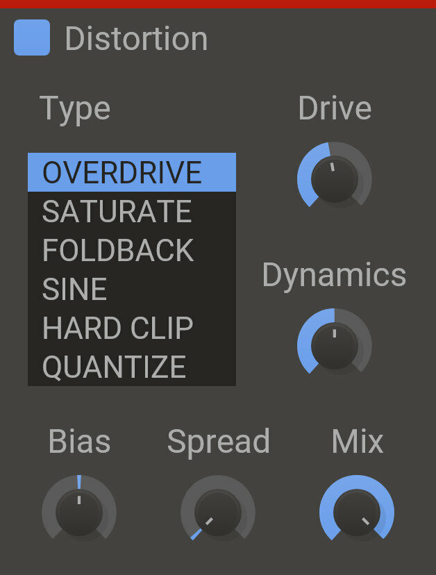 Studio-Effekt-Plugin Kilohearts Distortion (Digitales Produkt)