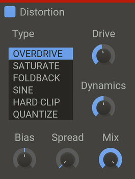 Studio-Effekt-Plugin Kilohearts Distortion (Digitales Produkt) - 1