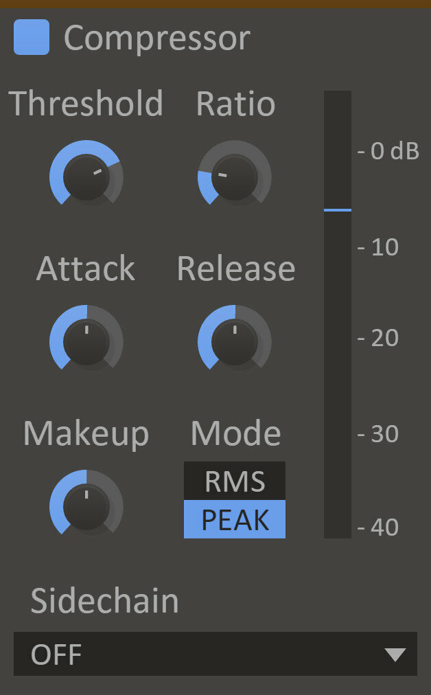 FX protsessori tarkvara pistikprogramm Kilohearts Compressor (Digitaalne toode)