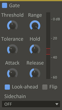 Programinės įrangos papildinio efektų procesorius Kilohearts Gate - 1