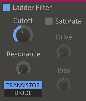 Štúdiový softwarový Plug-In efekt Kilohearts Ladder Filter (Digitálny produkt) - 1