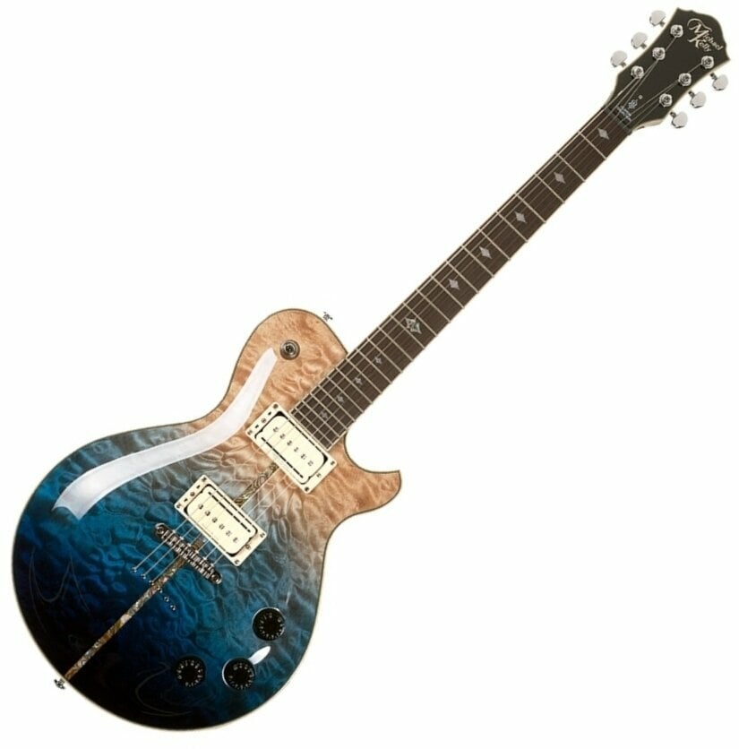 Electric guitar Michael Kelly Mod Shop Patriot Instinct Duncan Blue Fade
