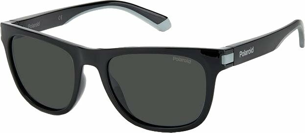 Óculos de desporto Polaroid PLD 2122/S 08A/M9 Black/Grey