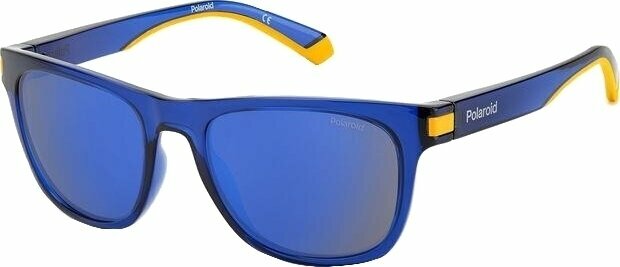 Lunettes de sport Polaroid PLD 2122/S DCD/5X Blue/Yellow Lunettes de sport