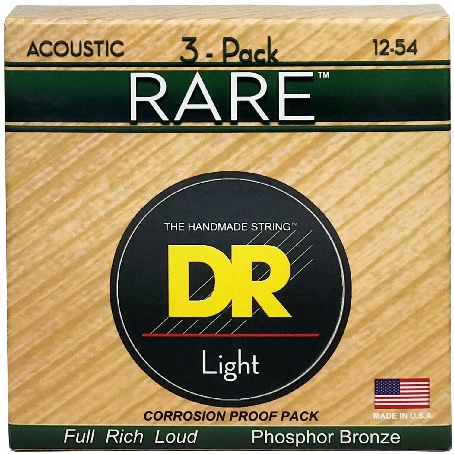 Cordas de guitarra DR Strings RPM-12 Rare 3-Pack