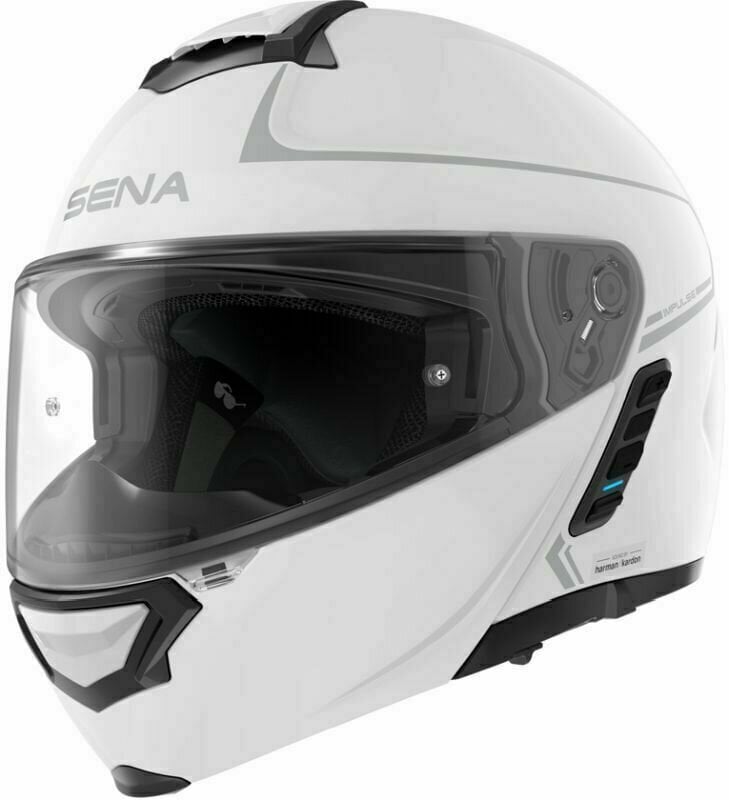 Helmet Sena Impulse Glossy White L Helmet