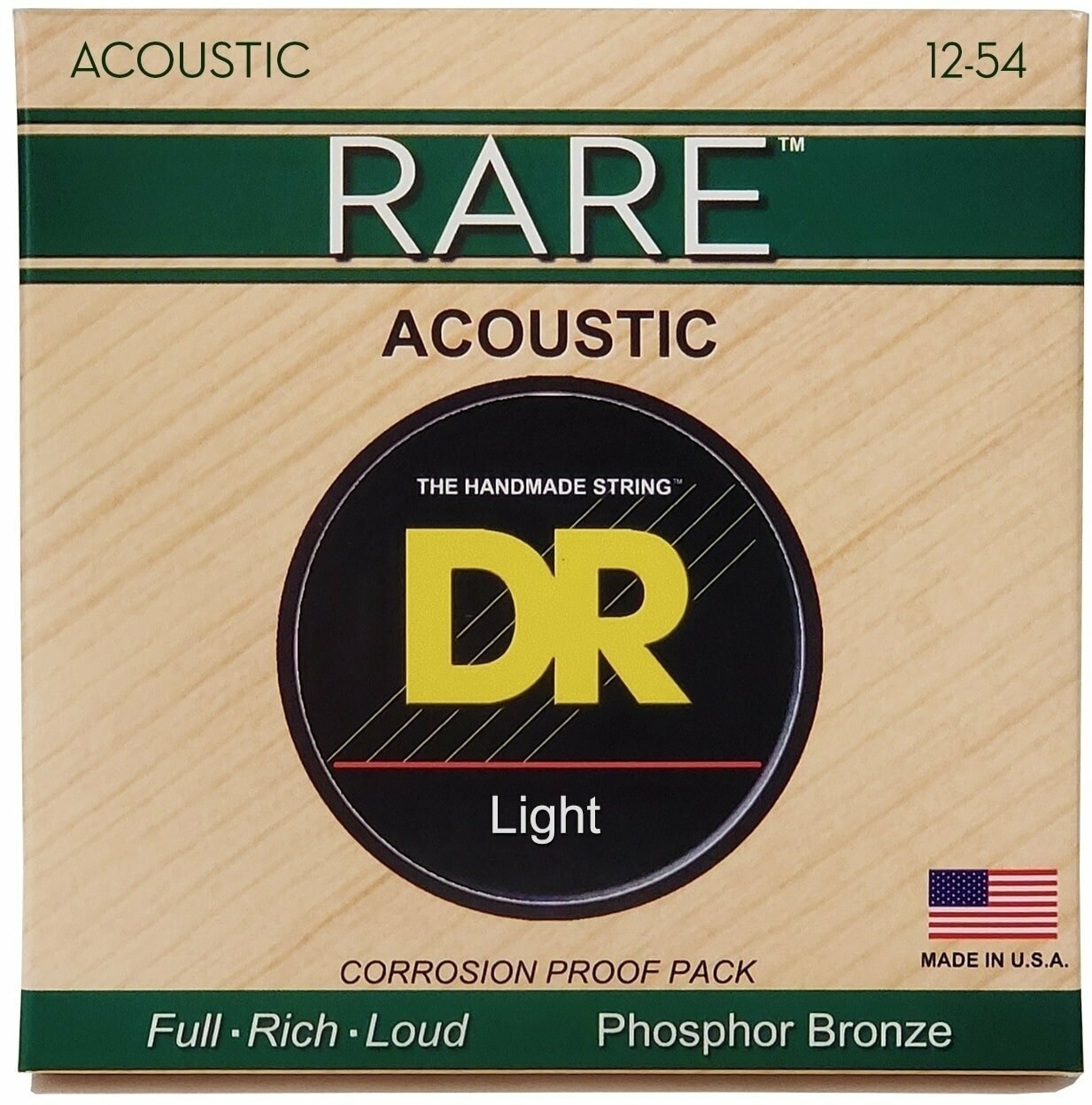 Akusztikus gitárhúrok DR Strings RPM-12 Rare