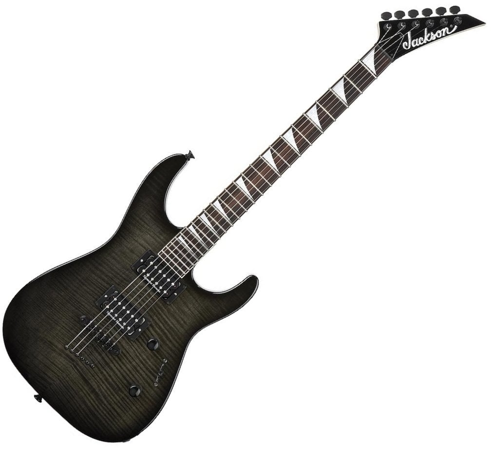 Electric guitar Jackson DK2T Dinky Trans Black