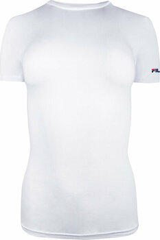 Фитнес тениска Fila FU6181 Woman Tee White S Фитнес тениска - 1