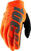 Cykelhandskar 100% Brisker Gloves Fluo Orange/Black S Cykelhandskar