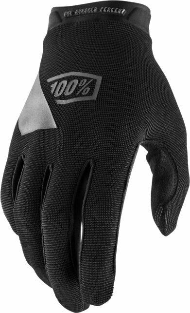 Fietshandschoenen 100% Ridecamp Gloves Black/Charcoal 2XL Fietshandschoenen